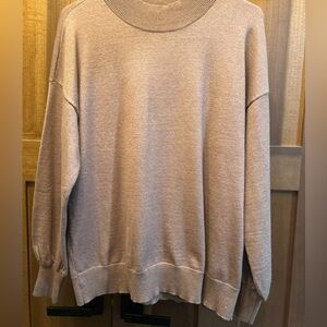 Oatmeal women’s sweater size Large NWT